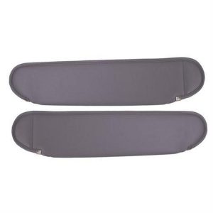 Rugged Ridge Replacement Sunvisors (Gray Vinyl) - 13312.09