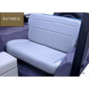 Rugged Ridge Fold and Tumble Rear Seat (Nutmeg) - 13462.07