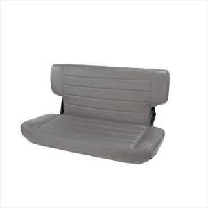 Rugged Ridge Fold and Tumble Rear Seat (Gray) - 13463.09