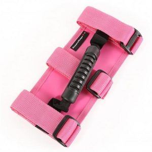 Rugged Ridge Ultimate Grab Handles (Pink) - 13505.01