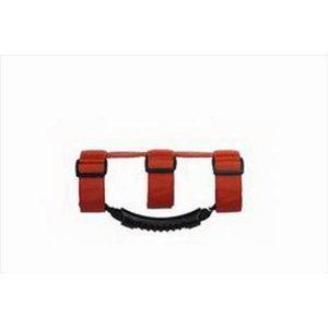Rugged Ridge Enhanced Deluxe Grab Bar Handles (Red) - 13505.03