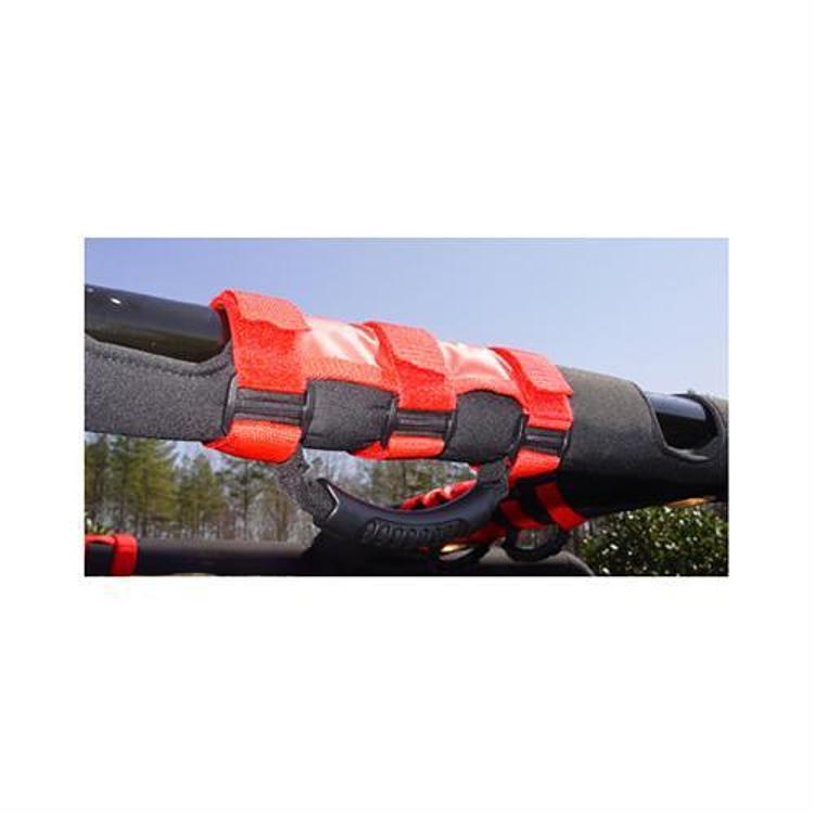 Rugged Ridge Enhanced Deluxe Grab Bar Handles (Red) - 13505.03 - Image 3