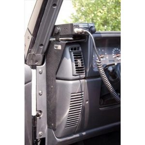 Rugged Ridge Side Dash CB Mount Holder - 13551.09