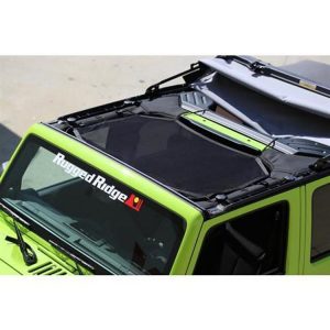 Rugged Ridge Eclipse Sun Shade Top (Black Mesh) - 13579.04