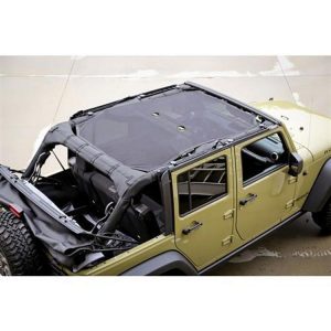 Rugged Ridge Eclipse Sun Shade Top (Black Mesh) - 13579.05