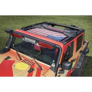 Rugged Ridge Eclipse Sun Shade Top (American Flag) - 13579.14