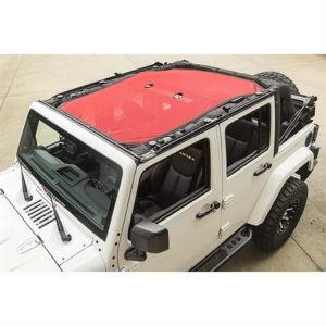 Rugged Ridge Eclipse Sun Shade Top (Red) - 13579.25