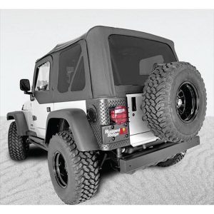 Rugged Ridge XHD Replacement Soft Top with Tinted Windows (Black) - 13728.01
