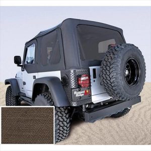 Rugged Ridge XHD Replacement Soft Top with Tinted Windows (Khaki Diamond) - 13730.36
