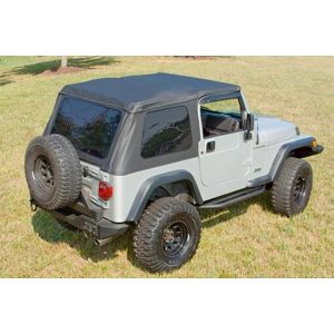 Rugged Ridge XHD Bowless Soft Top with Tinted Windows (Black) - 13751.01