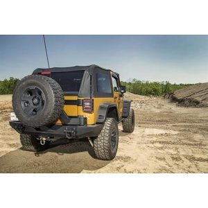 Rugged Ridge Montana Bowless Soft Top with Tinted Windows (Black Diamond) - 13790.39
