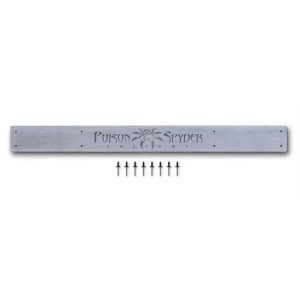 Poison Spyder Tramp Stamp (Bare Aluminum) - 14-04-011-PC