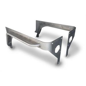 Poison Spyder Comp Cut Crusher Corners with 3 Inch DeFender Flares (Bare Steel) - 14-04-053