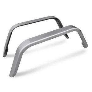 Poison Spyder Rear DeFender Flares (Bare Steel) - 14-05-070