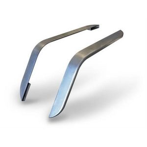 Poison Spyder Rear DeFender Flares (Bare Steel) - 14-05-094