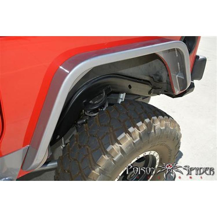 Poison Spyder Rear DeFender Flares (Aluminum) - 14-05-B70-ALUM - Image 2