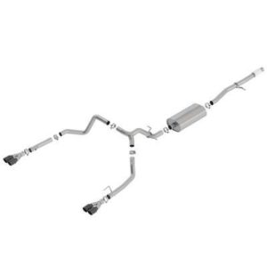 Borla Touring Cat-Back Exhaust (Black Chrome) - 140768BC