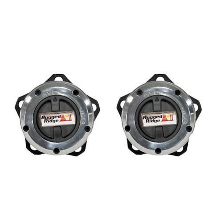 Rugged Ridge Locking Hub (Polished Aluminum) - 15001.26