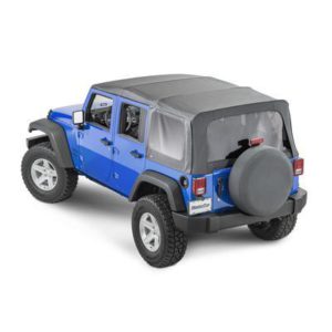 MasterTop Replacement Soft Top with Tinted Windows (Black Diamond) - 15101435