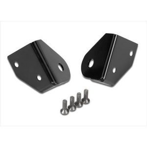 Warrior Windshield Hinge Light Brackets (Black ) - 1515