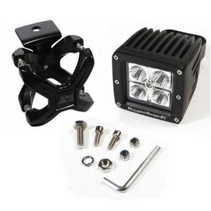 Rugged Ridge Square LED Light and X Clamp Kit - 15210.01