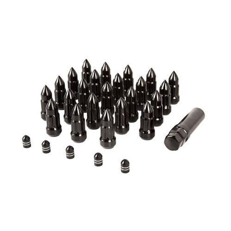 Rugged Ridge Lug Nut and Valve Stem Cap Kit - 16715.27