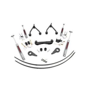 Rough Country 2-3" GM Suspension Lift Kit with Add-A-Leafs - 17030