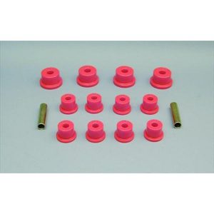 Prothane Motion Control Leaf Spring Eye/Shackle Bushing Kit (Red) - 17-1001