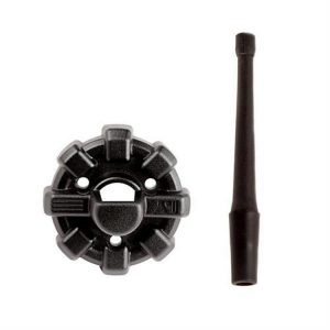 Rugged Ridge Elite Antenna Base with 6" Reflex Antenna - 17212.41