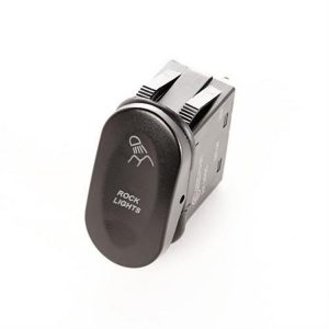 2-Position Rocker Switch with Laser Etch Rock Lights