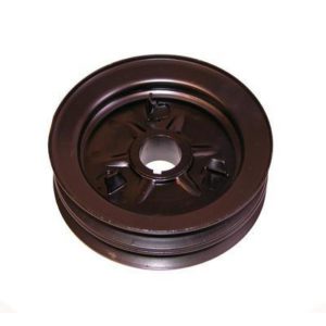 Omix-ADA Crankshaft Pulley (Black) - 17460.01