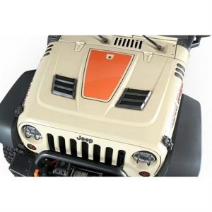Rugged Ridge Performance Vented Hood with Hood Vents - 17759.02