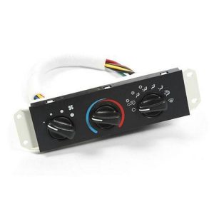 Omix-ADA Climate Control Panel (Black) - 17903.06