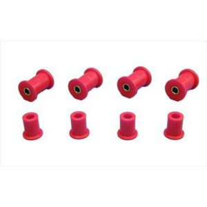 Prothane Leaf Spring Eye/Shackle Bushing Kit (Red) - 18-1006