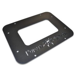Poison Spyder Tramp Stamp II (Black Powder Coat Steel) - 18-04-012-01