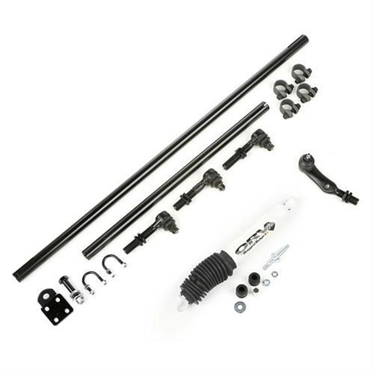 Rugged Ridge Heavy-Duty Steering Kit with Damper - 18050.88