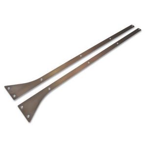 Poison Spyder B-Pillar Armor (Bare Steel) - 18-70-010