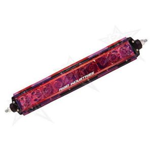 Rigid Industries Single Row Cover Optical Red - 19095
