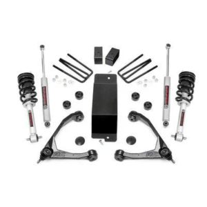 Rough Country 3.5" GM Suspension Lift Kit with Upper Control Arms - 19432