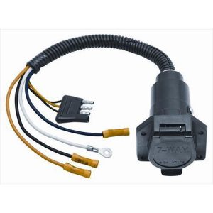 Tow Ready 4-Flat To 7-Way Flat Pin Connector Adapter - 20321