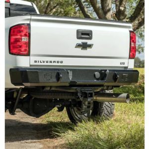 Iron Cross Automotive Heavy Duty Rear Bumper (Gloss Black) - 21-525-11