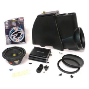 Select Increments Intra-Pod Audio Console with Kicker Subwoofer (Black) - 21576K