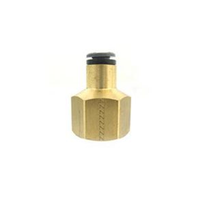 AirLift Accessories Straight Fitting - Female 1/8" FNPT x 1/4" Tube - 21834