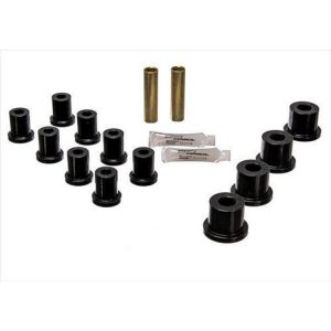 Energy Suspension Leaf Spring Bushing Set (Black) - 2.2116G