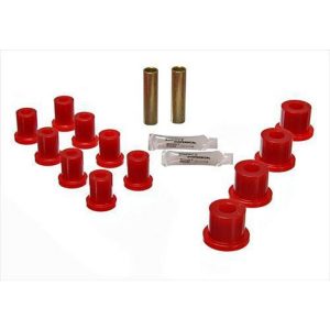 Energy Suspension Leaf Spring Bushing Set (Red) - 2.2116R