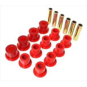 Energy Suspension Leaf Spring Bushing Set (Red) - 2.2119R