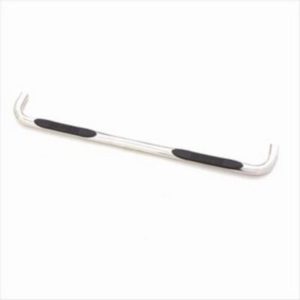 LUND 3 Inch Round Bent Tube Steps, Cab Length (Stainless Steel) - 22647423