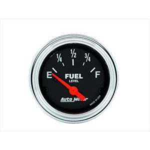 Auto Meter Traditional Chrome Electric Fuel Level Gauge - 2516