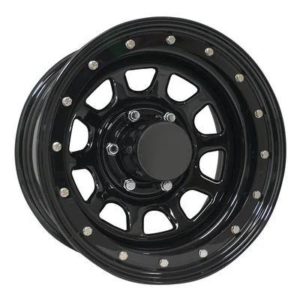 Pro Comp Series 252 Street Lock, 16x8 Wheel with 8 on 6.5 Bolt Pattern - Gloss Black 252-6881