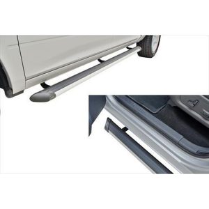 Rampage Patriot Running Boards (Brushed Anodized) - 26080